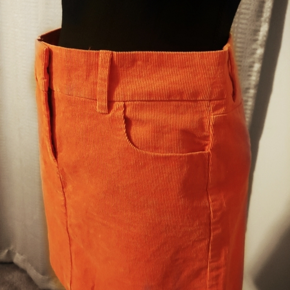 J. Crew stretch mini corduroy skirt size 0